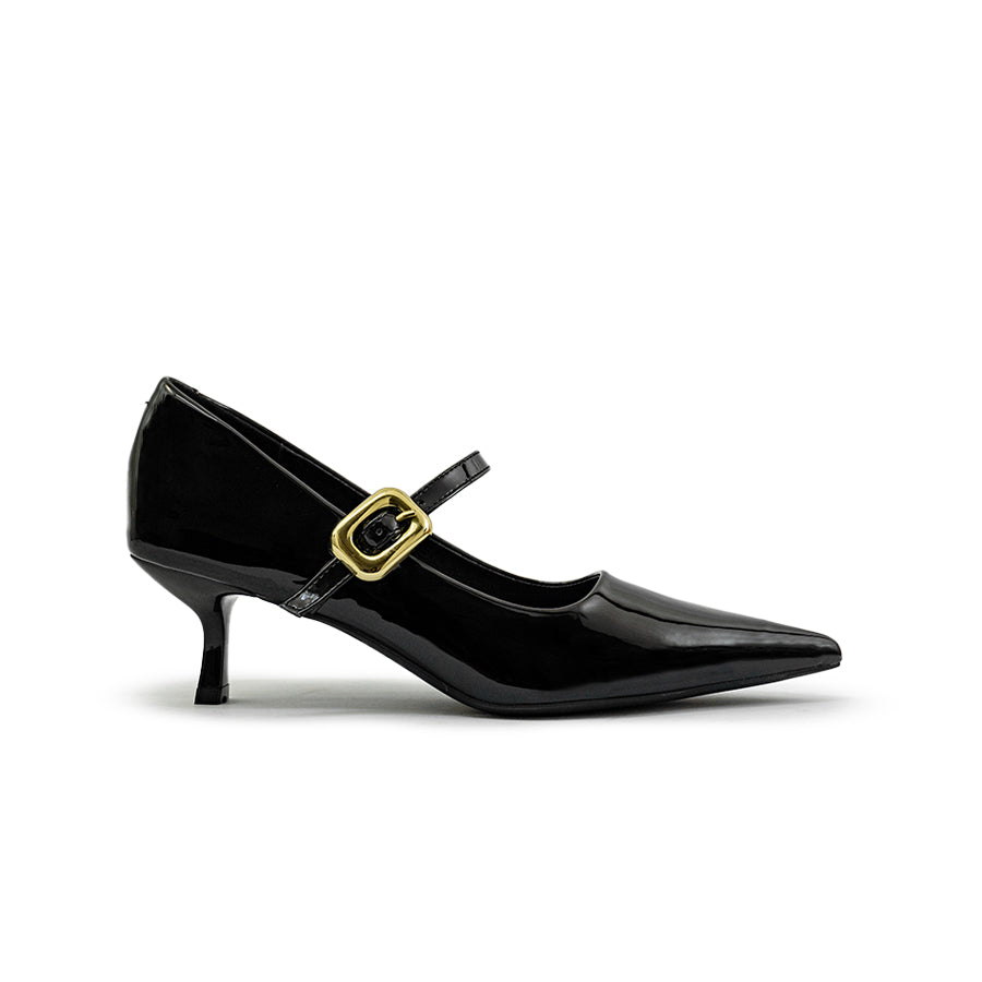Mario D' Boro Women's Office Pumps LY 29306 - Black & Taupe C83