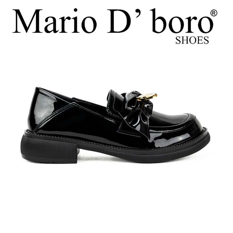 Mario D' Boro Women's Korean Flat Shoes Lv A600-11 Black