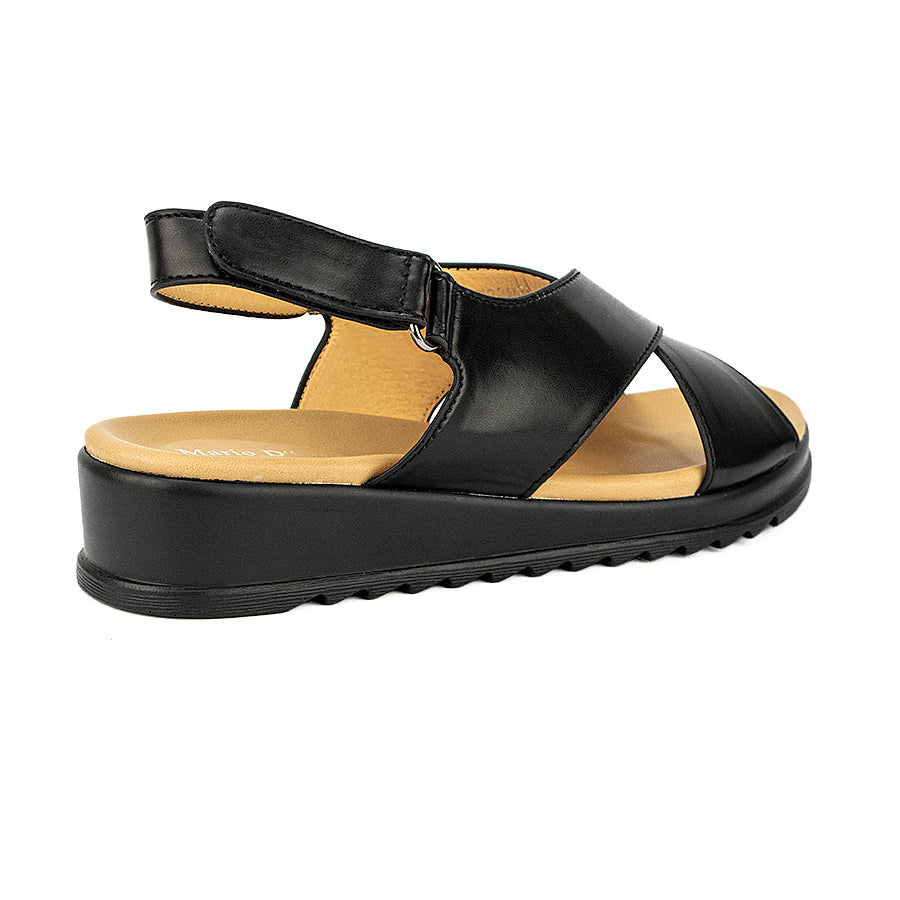 Mario D' Boro Women's Sandals Lw 23927 Black/Dark Brown C33