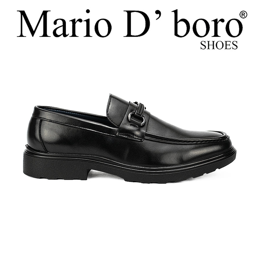 Mario D' Boro Men's Formal Slip On Mw 24440 Black C42