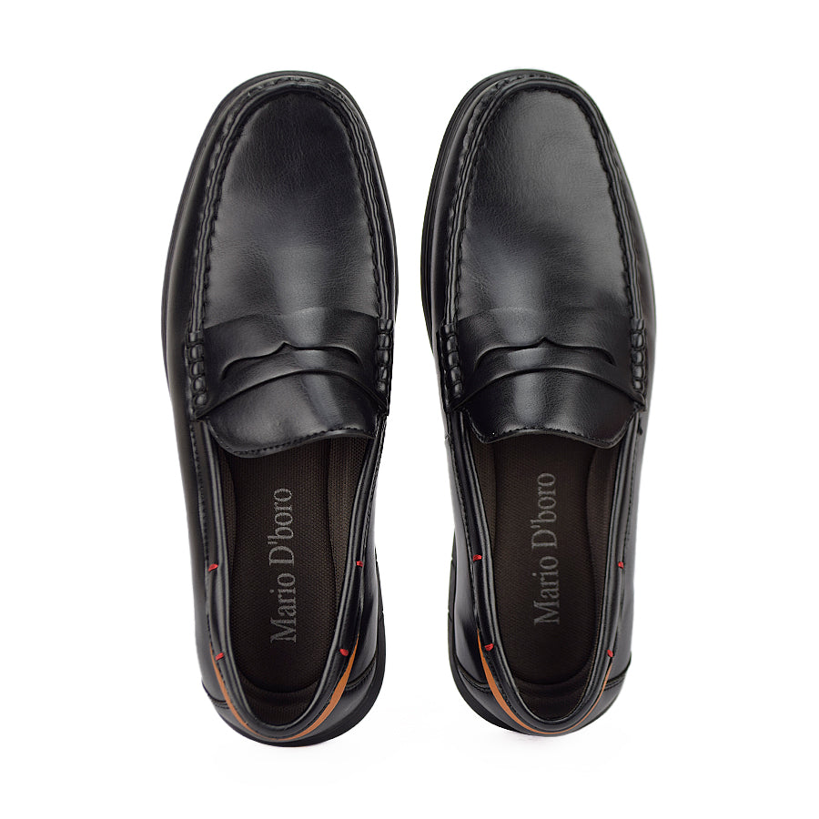 Mario D' Boro Men's Casual Shoes Mw 22382 Black