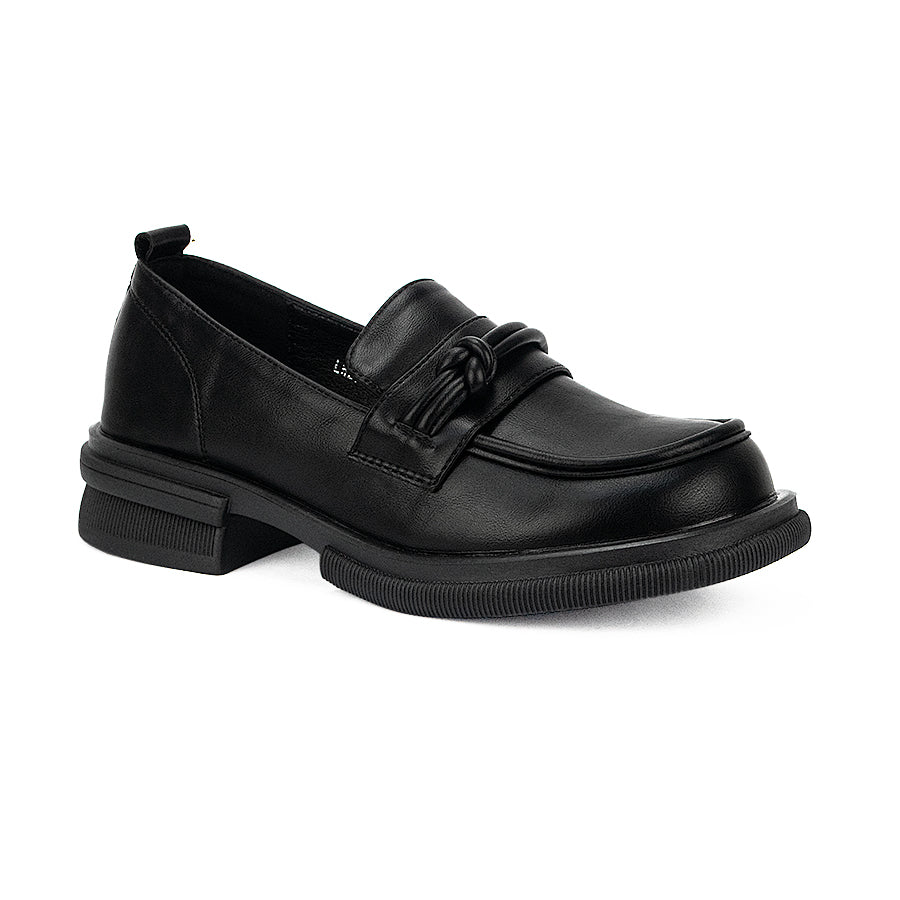 Mario D' Boro Women's Korean Flats LW 25285 Black C36