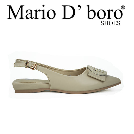Mario D' Boro Women'sMules Sandals Lv 22569 Beige/Black