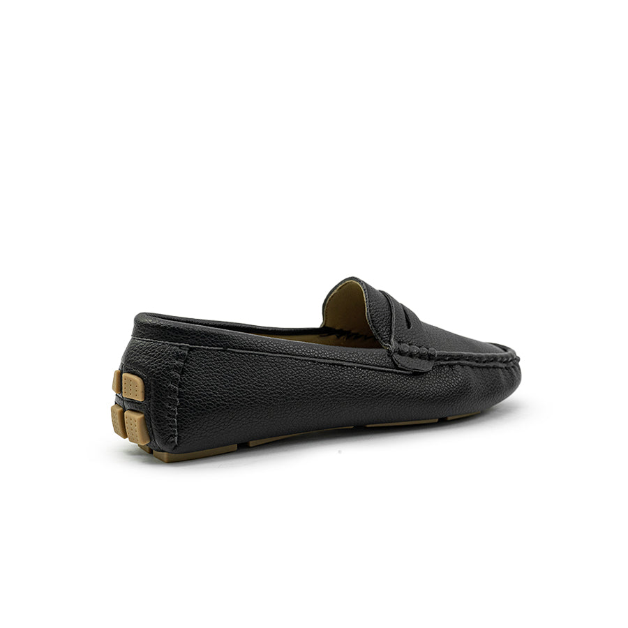Mario D' boro Women's Loafers LY 28788 - Black / White C79