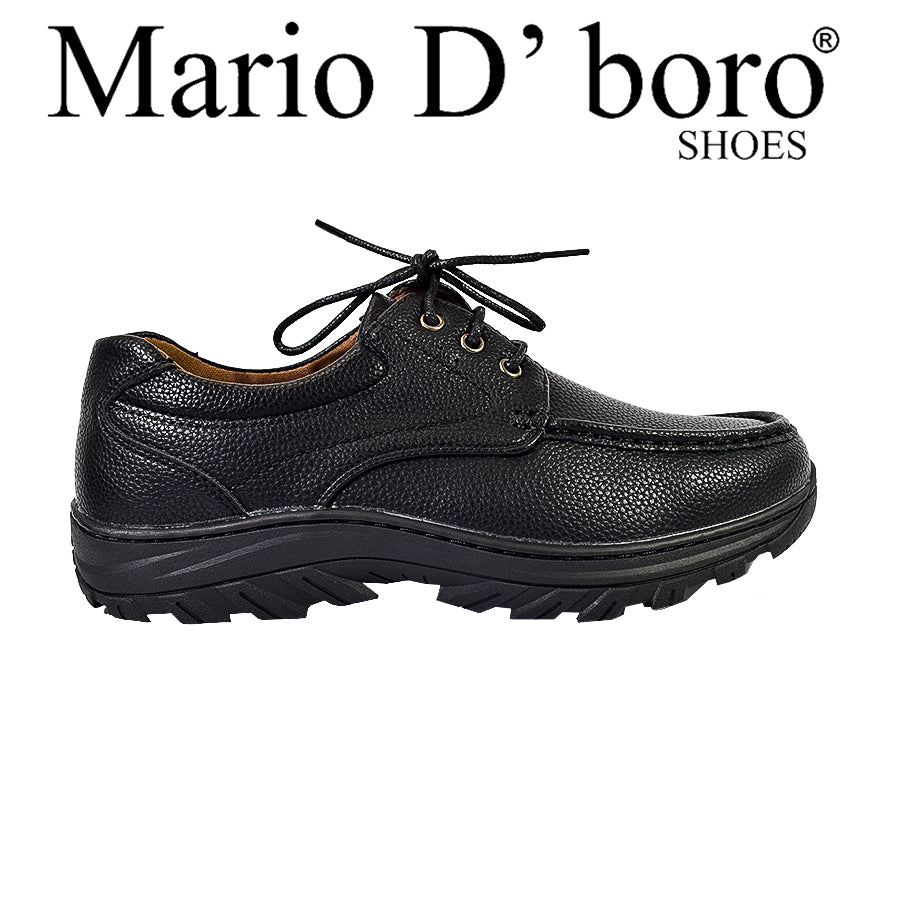 Mario D' Boro Men's Formal with Lace MX 25399 Black/Dark Brown C57