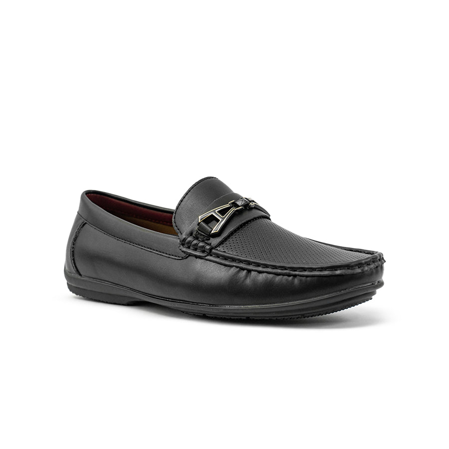 Mario D' boro Men's Casual Loafers MX 24678 Black C78