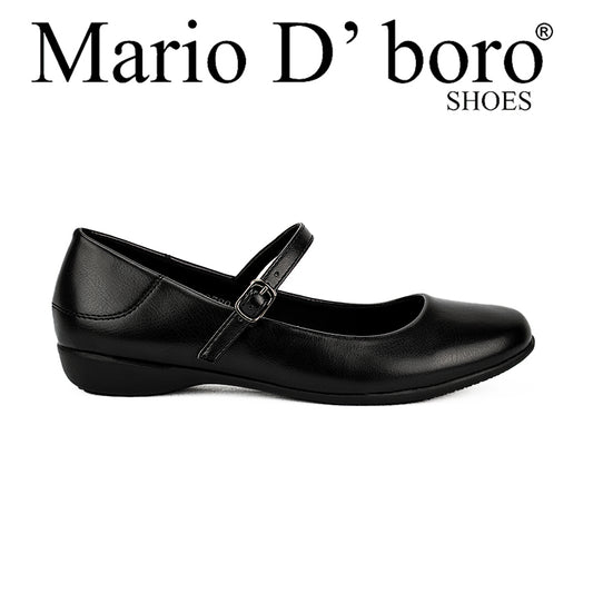 Mario D' Boro Women's Sshs Flat Shoes LW 23789 Black