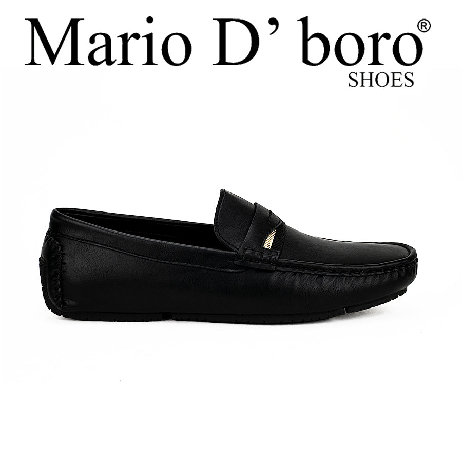 Mario D' Boro Men's Casual Shoes Mv 22037 Black