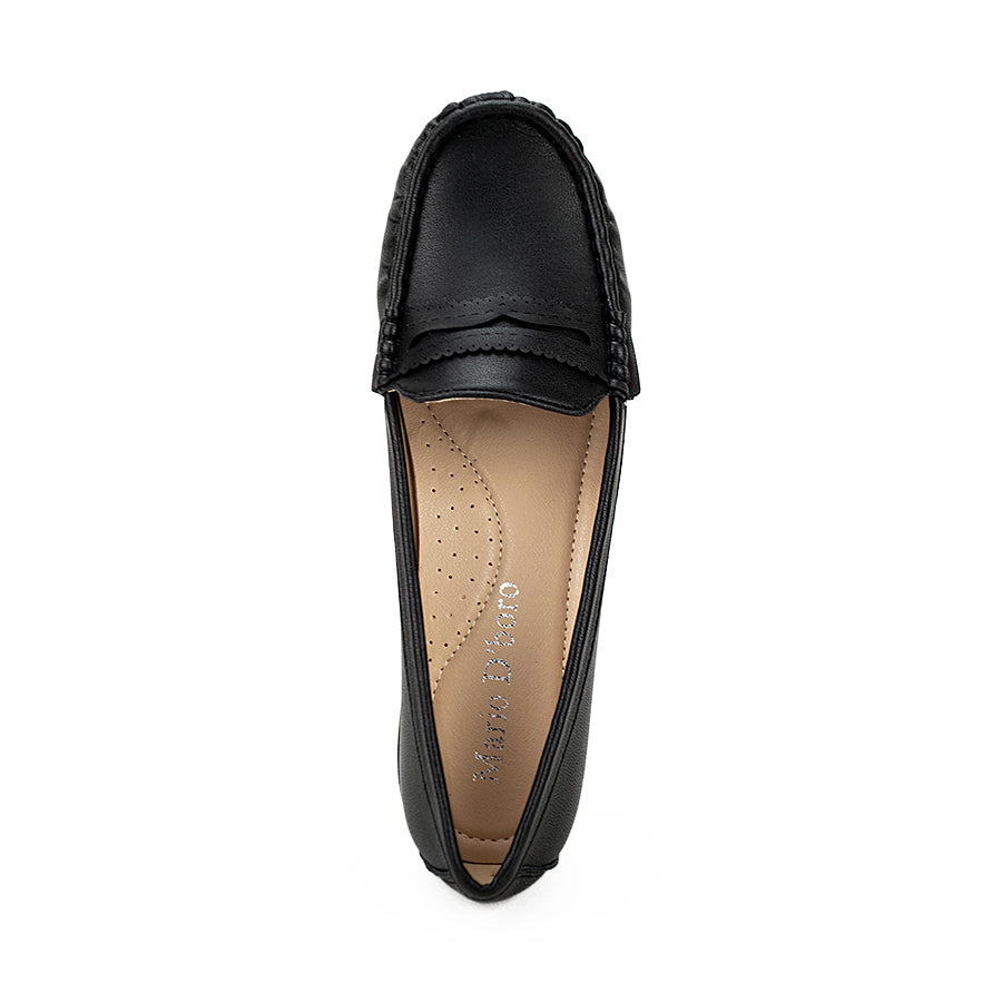 Mario D' Boro Women's Wedge Sandals Lv 22213 Black/Tan