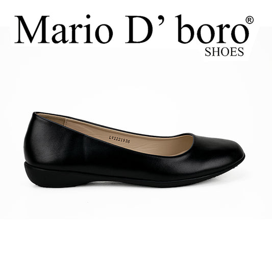 Mario D' Boro Women's Flat Shoes Lv 22219 Black