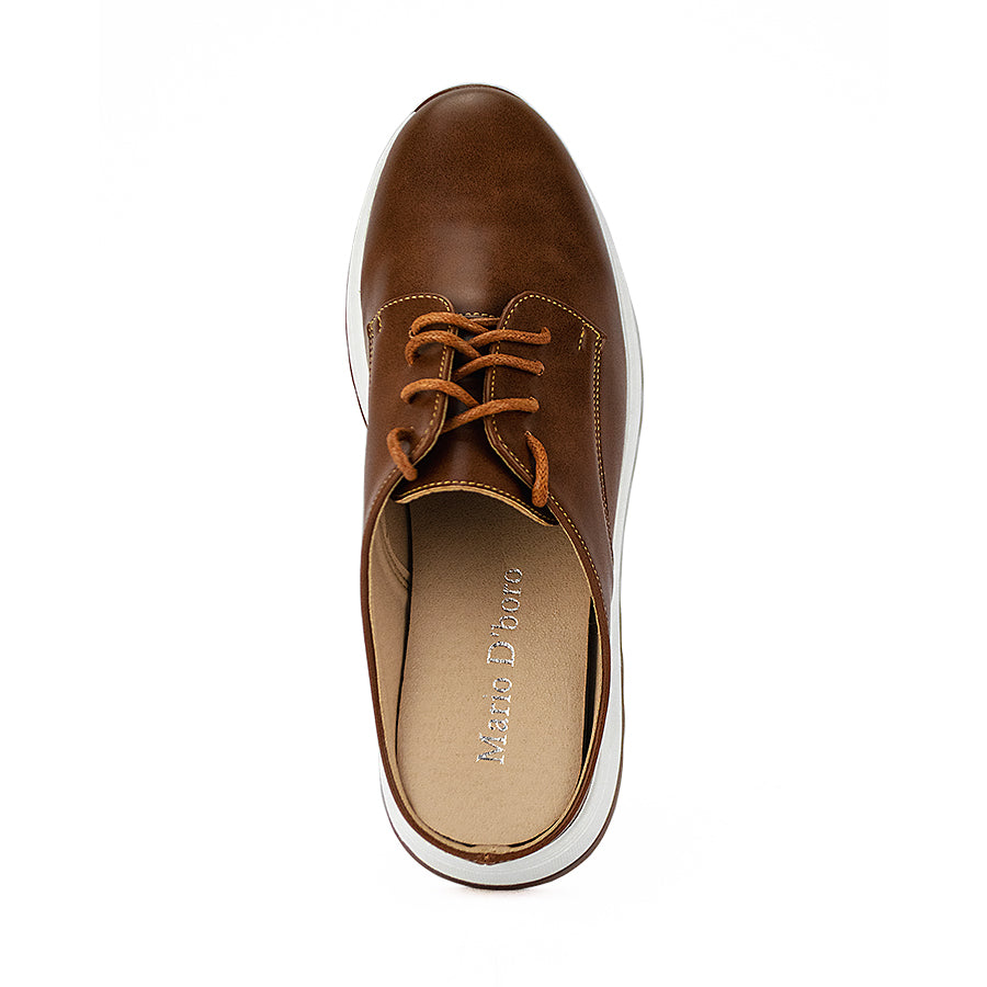 Mario D' Boro Women Oxford Lw 26025 Tan C46