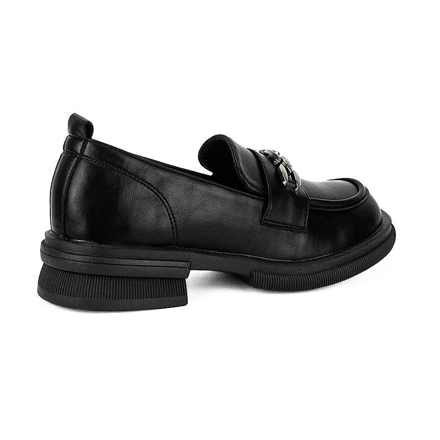 Mario D' Boro Women's Korean Flat Shoes  Lw 24074 Black C31