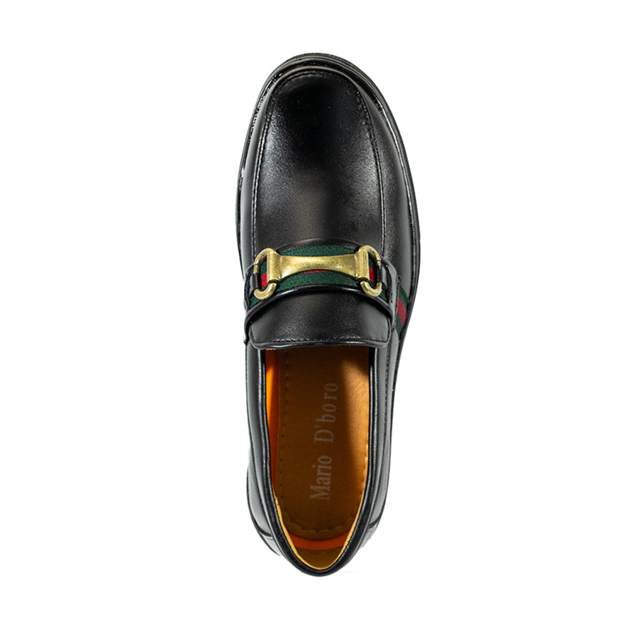 Mario D' Boro Men's Casual Loafers MX 25304 Black C57