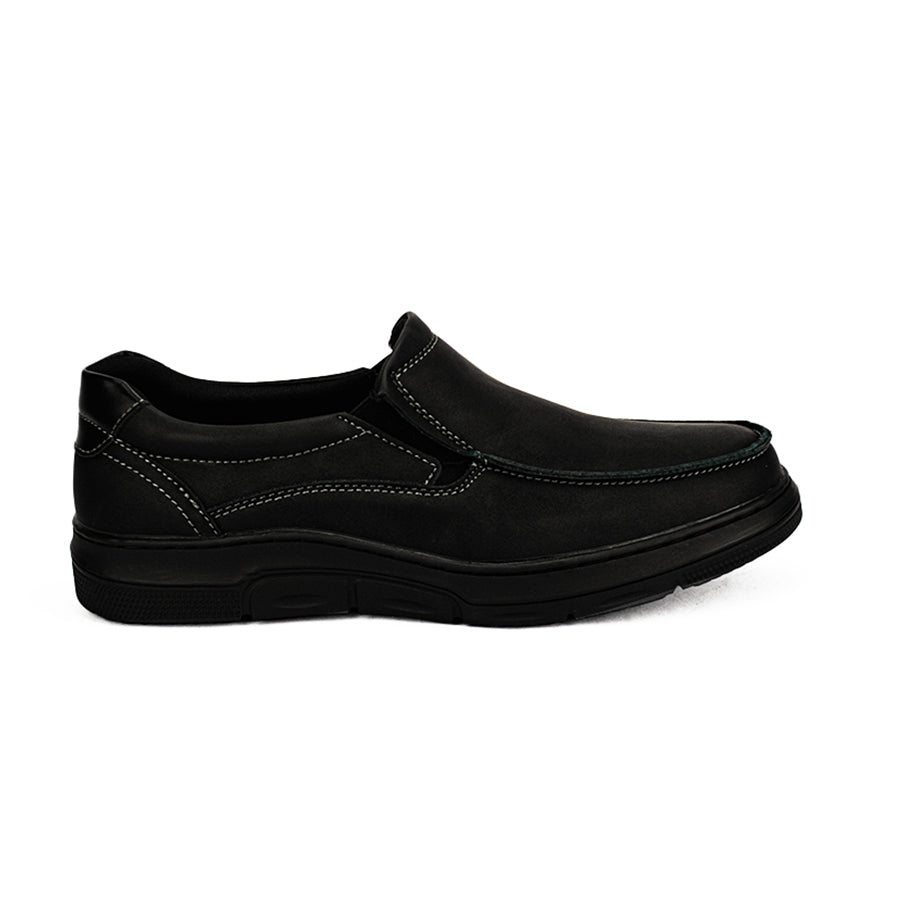 Mario D' Boro Men's Formal Slip On Mw 24403 Black/Dark Brown C43
