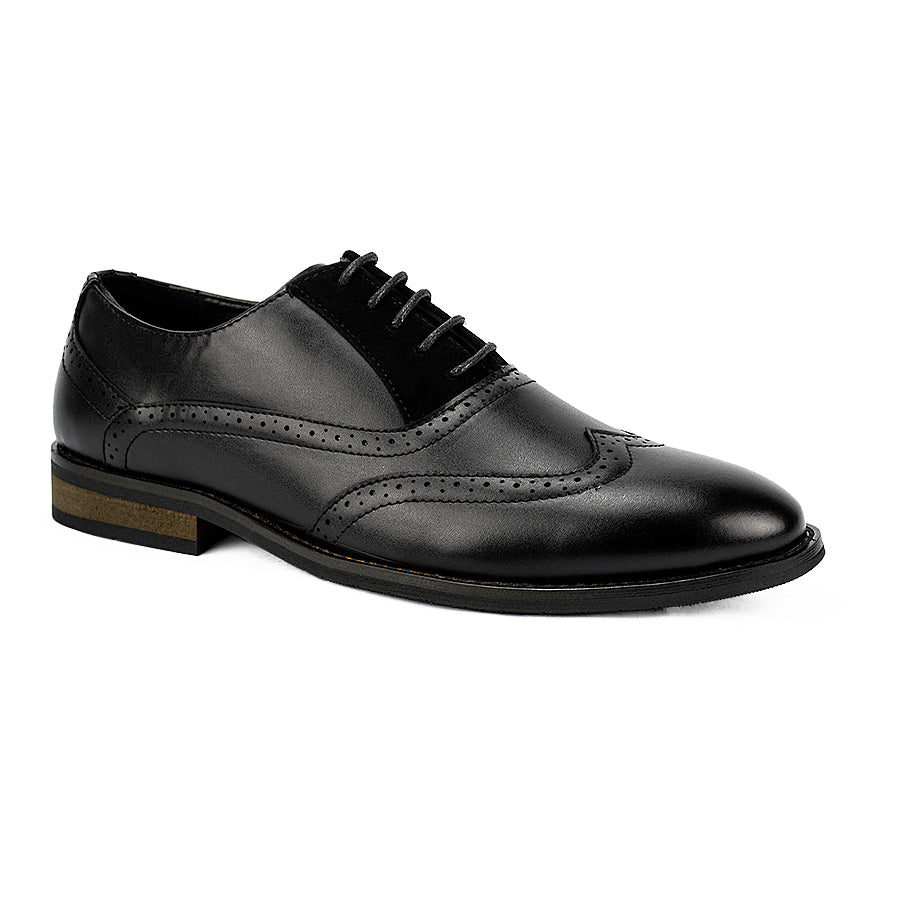 Mario D' Boro Men's Formal Shoes Oxford  Mw 23107 Black/Brown C27
