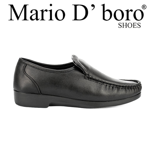 Mario D' Boro Men's Formal Shoes Slip On MW 23747 Black C30