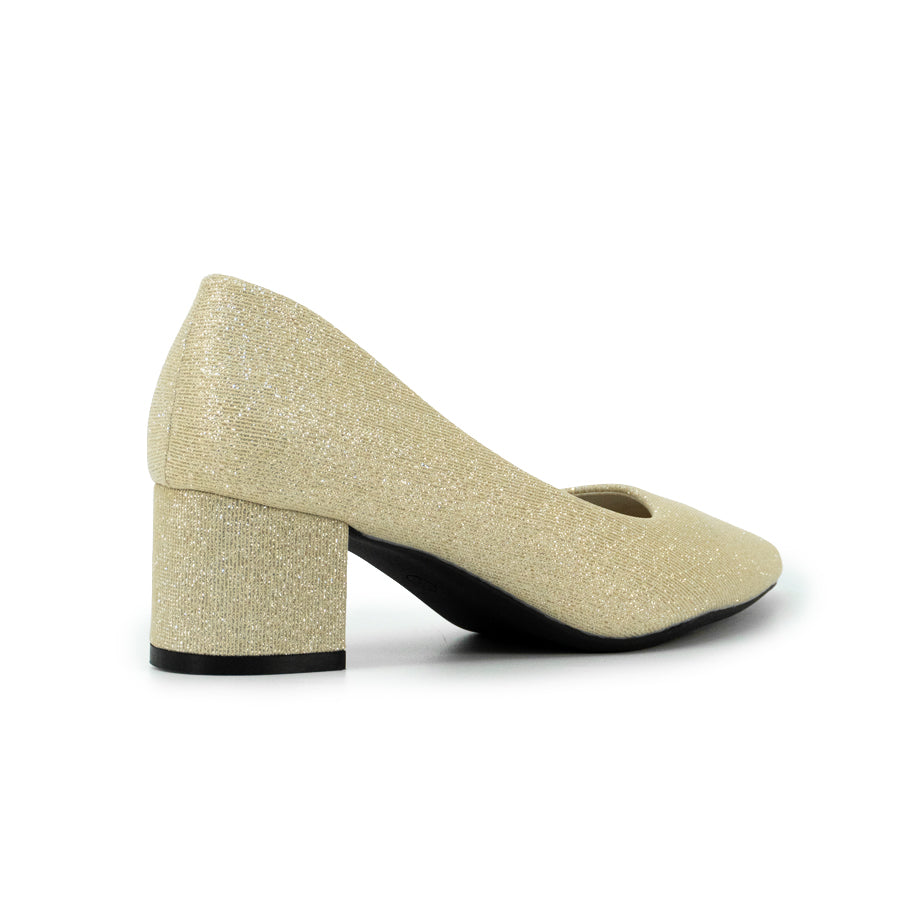 Mario D' boro LZ 28067 C102 Women's Gold / Silver Evening pointed toe shoe