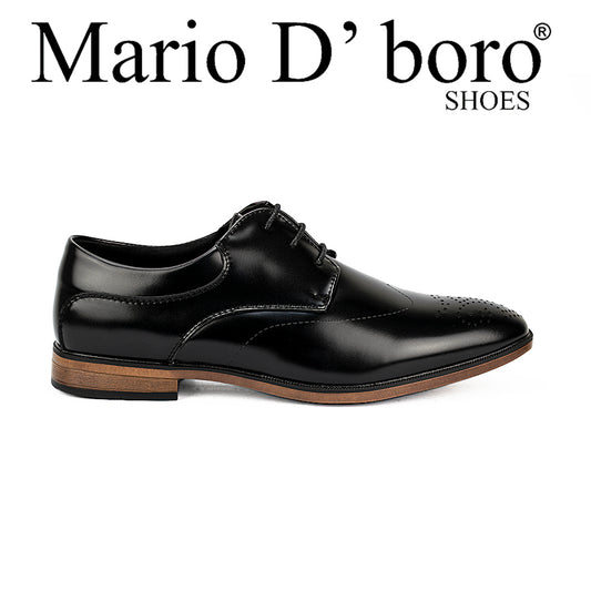 Mario D' Boro Men's Formal Shoes Mw 23109 Black/Brown