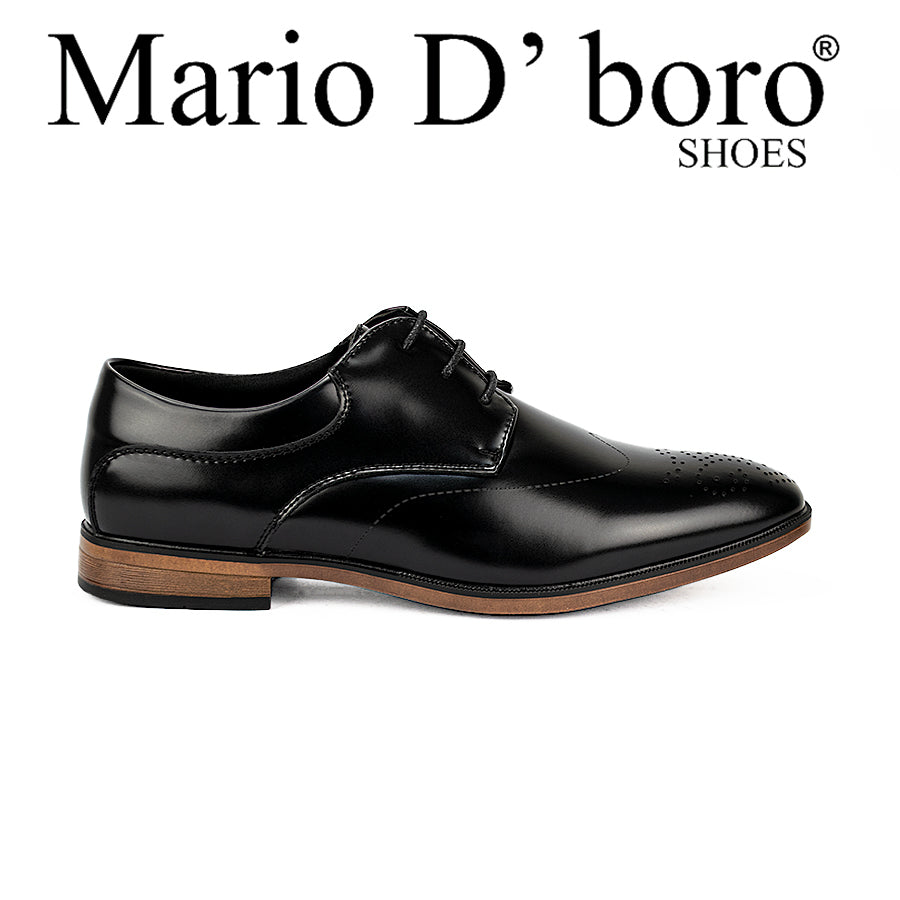 Mario D' Boro Men's Formal Shoes Mw 23109 Black/Brown