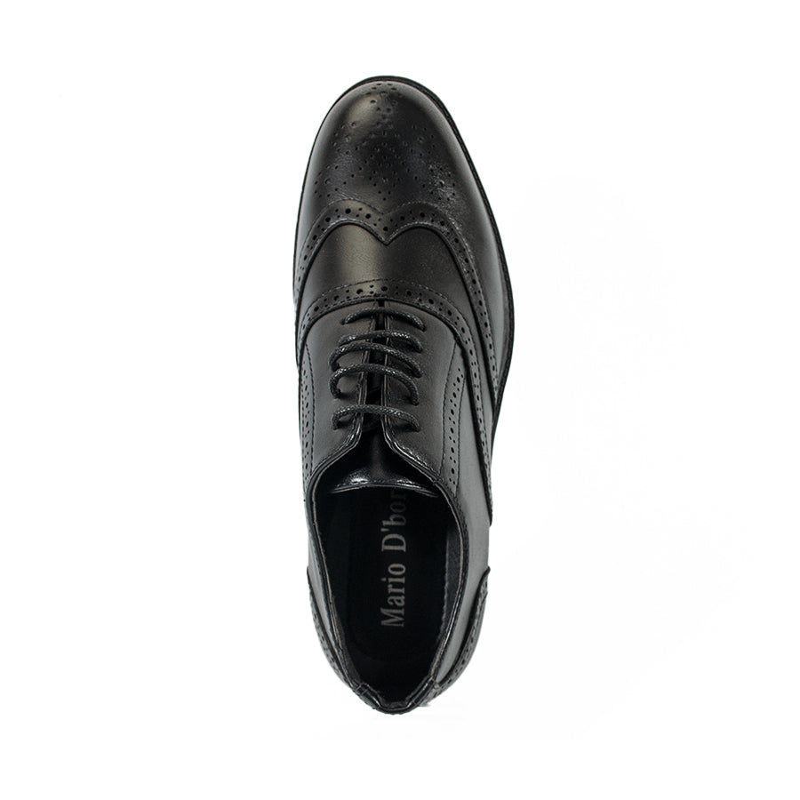 Mario D' Boro Men's Formal with Lace MX 25420 Black/Brown C57