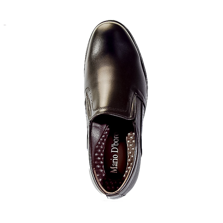 Mario D' Boro Men's Formal Slip On MX 24573 Black C53
