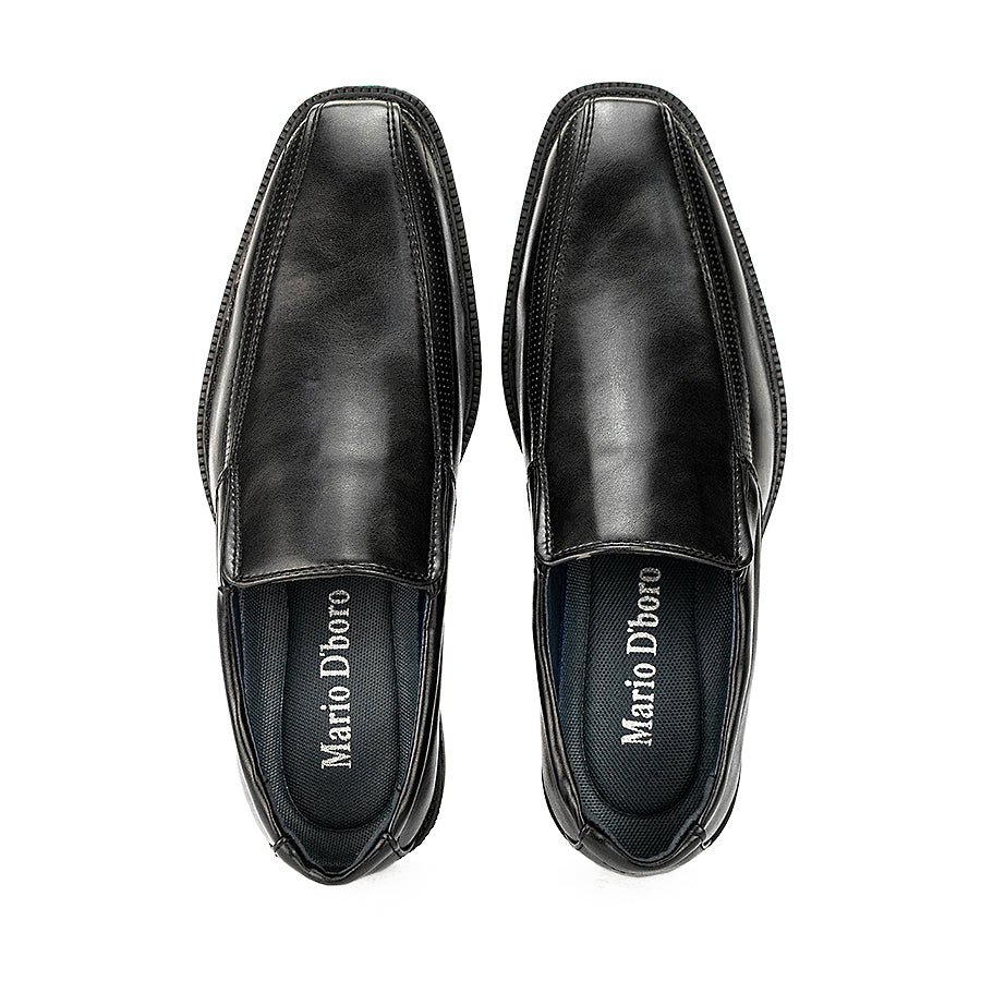 Mario D' Boro Men's Formal Slip On Mw 24071 Black C32