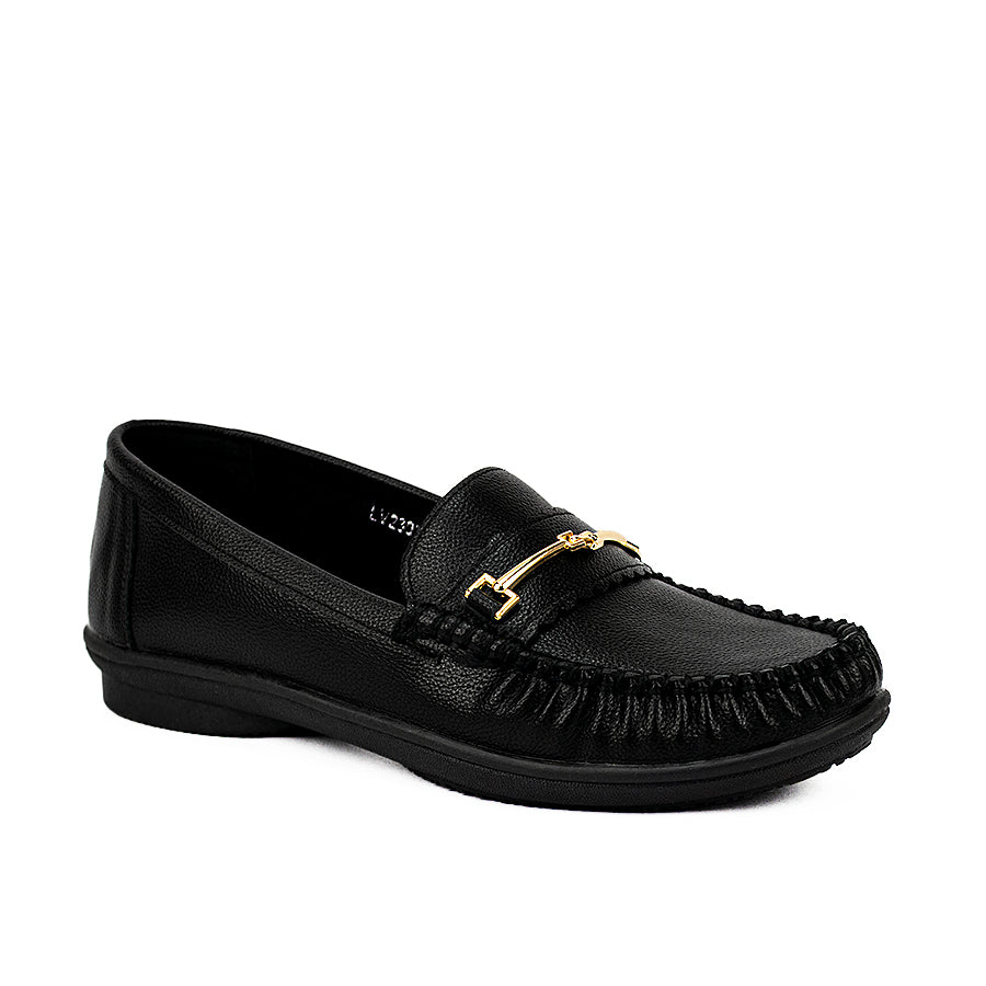 Mario D' Boro Women's Flat Shoes Lv 23031 Black/Bone