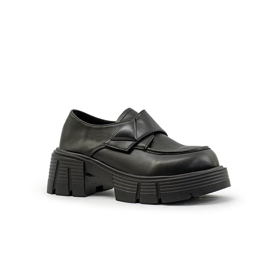 Mario D' boro Women's Korean Flats LY 29132 Black C86