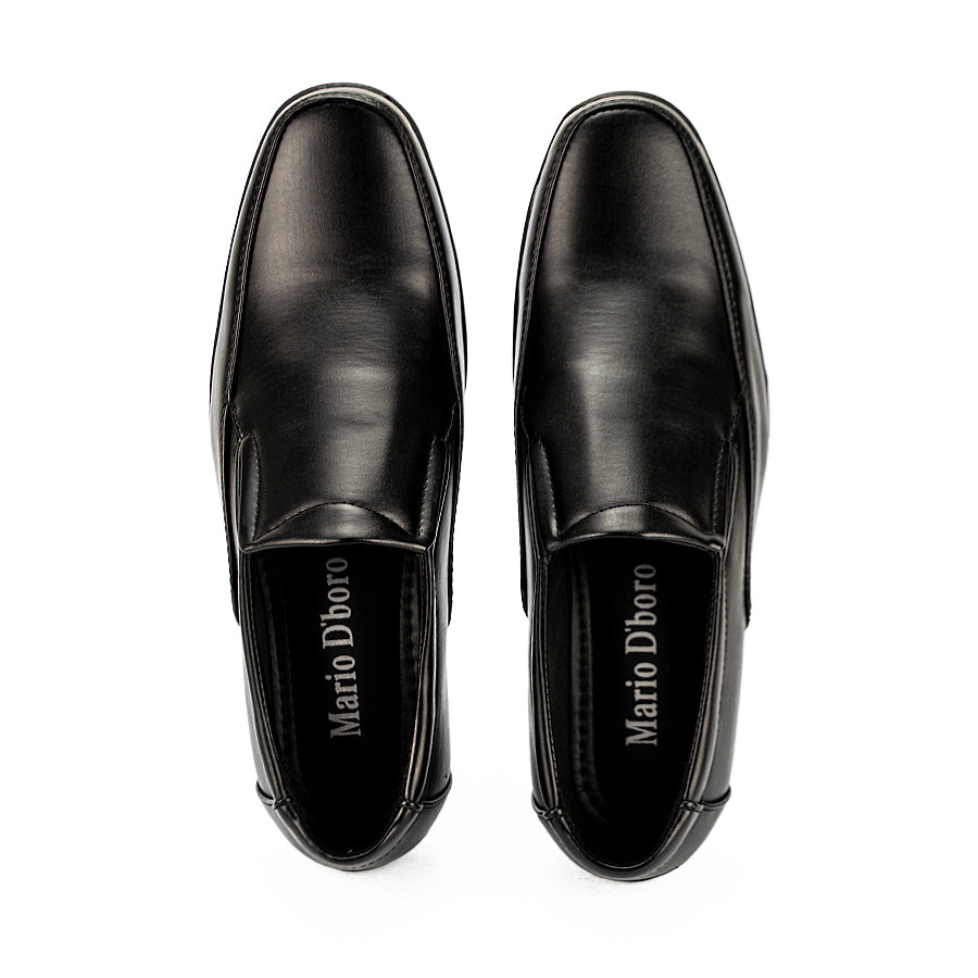 Mario D' Boro Men's Formal Shoes Slip On Mw 22913 Black C23-C32-C45