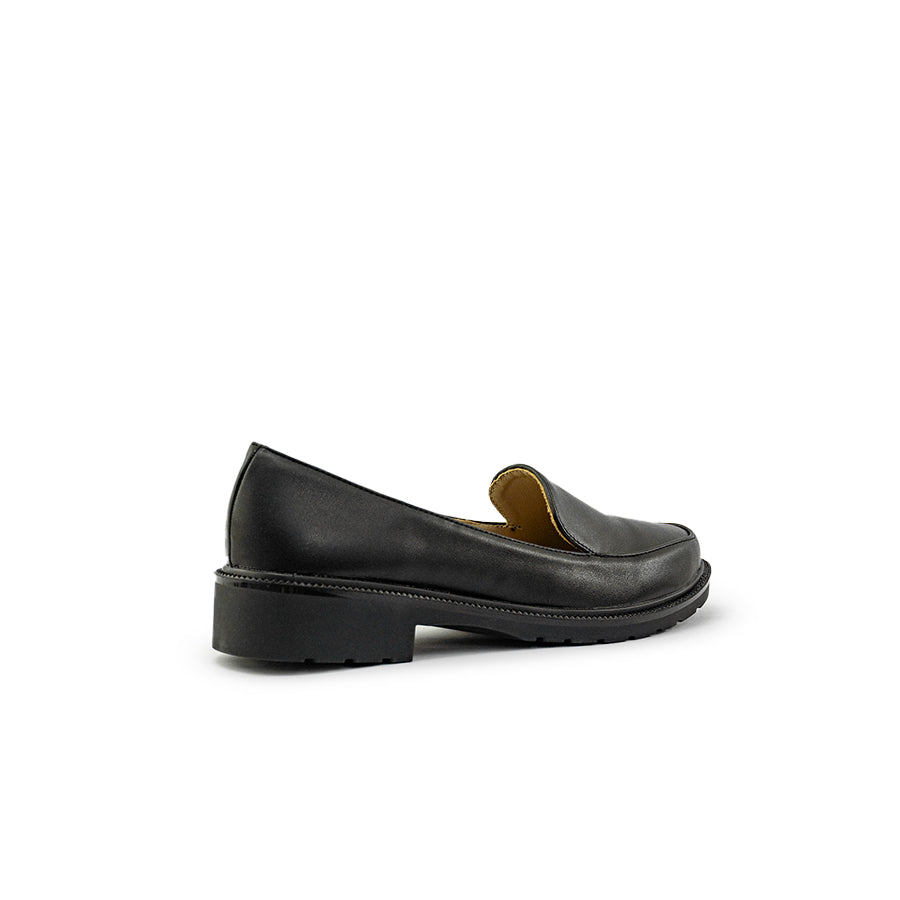 Mario D' boro Women's LZ 30125 C94 Black School Shoes with low heel. Suitable for casual or office wear.