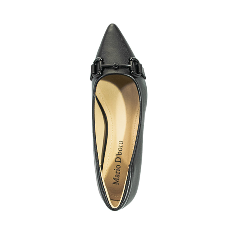Mario D' boro Women College Pumps LX 27324 Black