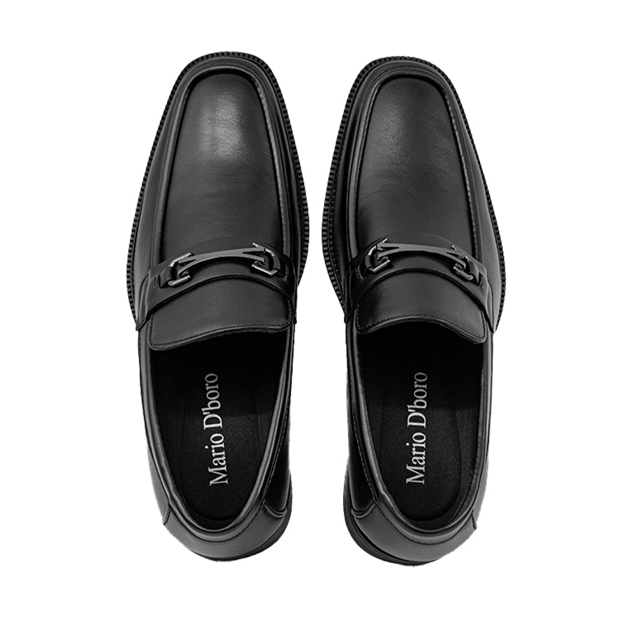 Mario D' boro Men's Formal Slip On MY 24917 - Black C82