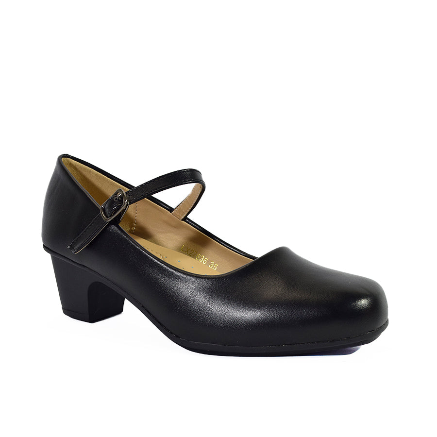 Mario D' Boro Women's College Pumps LX 27636 Black