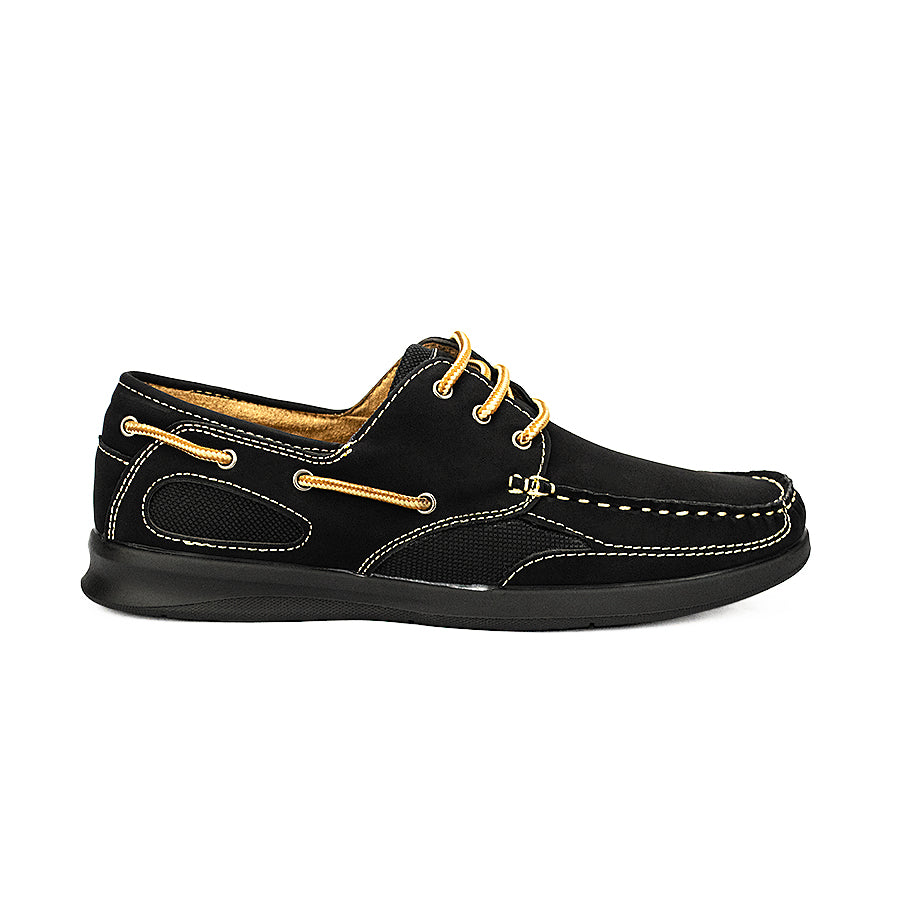 Mario D' Boro Men's Casual Loafers Mw 24562 Black/Khaki C42