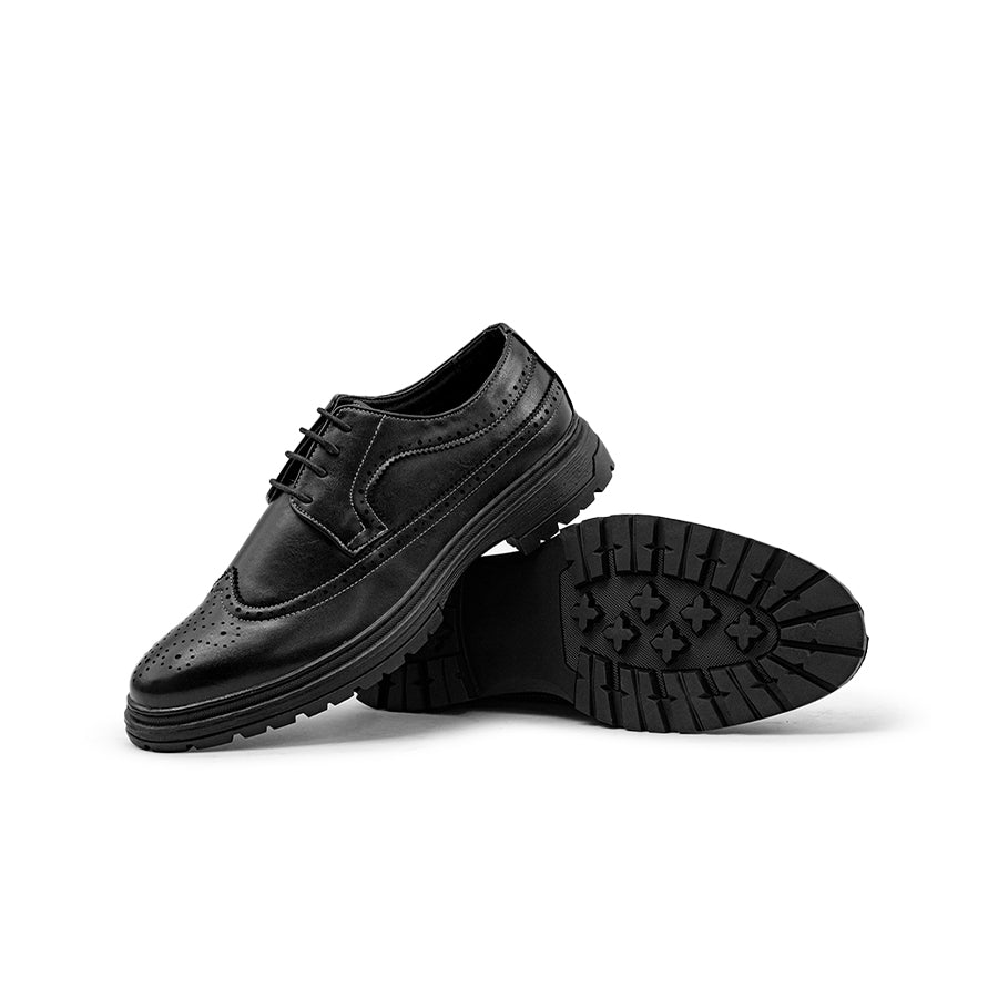 Mario D' boro Men's Formal with Lace MY 26041 - Black / Brown C82