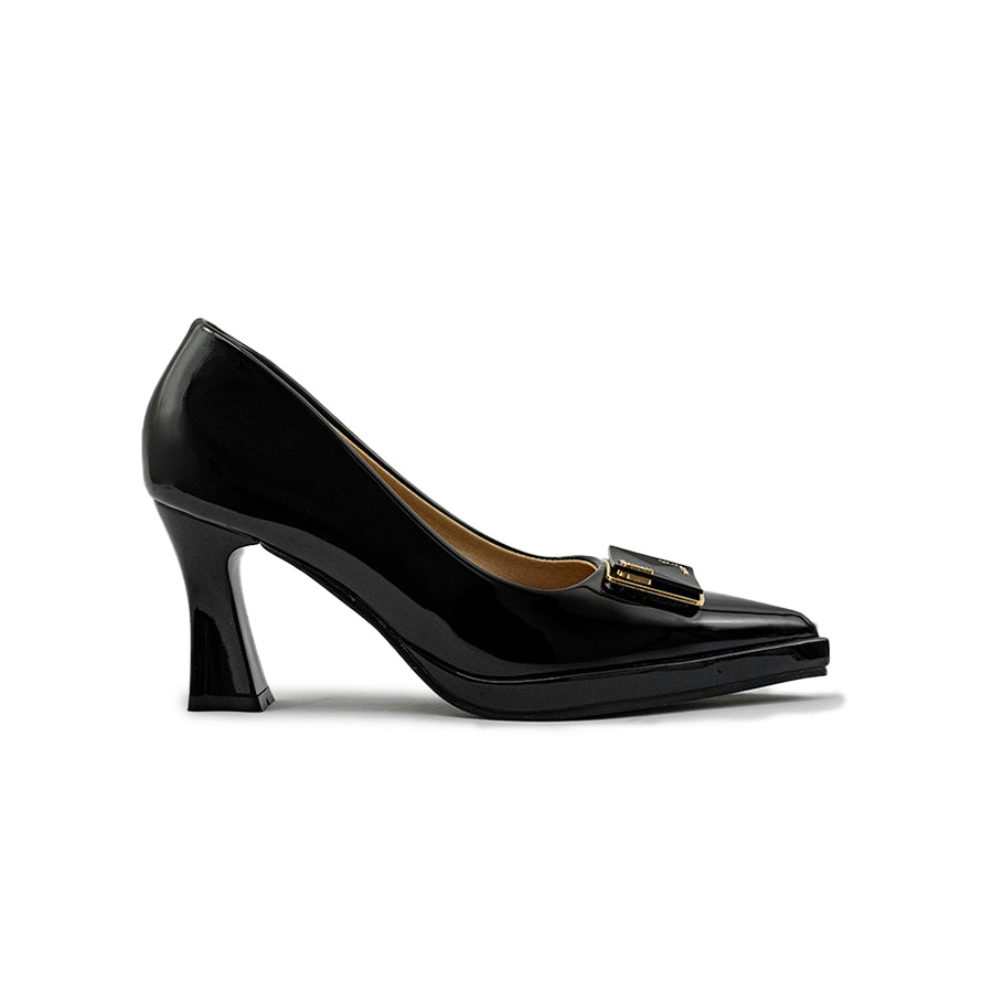 Mario D' boro Women's Office Pumps LY 29349 - Black / Taupe C83