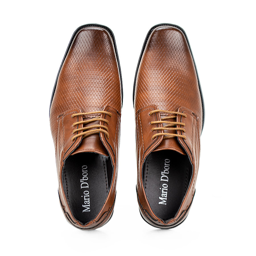 Mario D' Boro Men's Formal Shoes Mv 029 Black/Tan