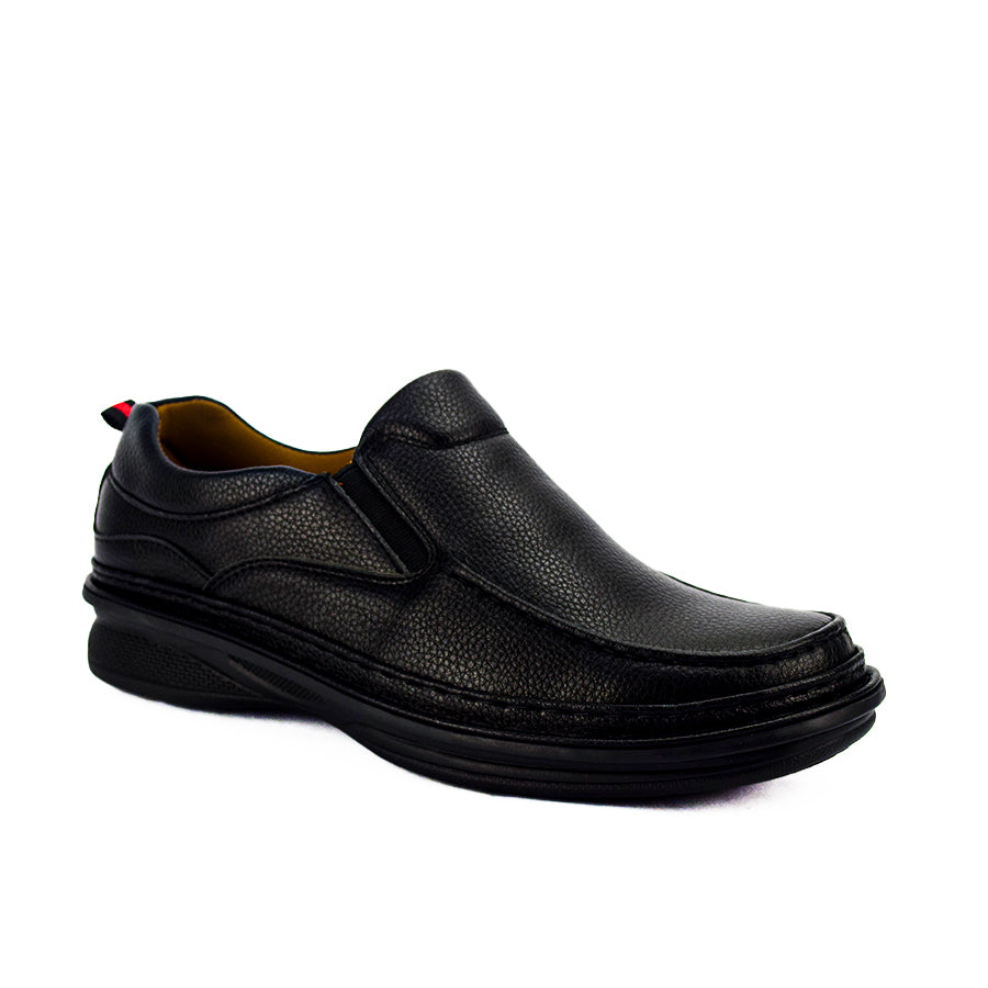 Mario D' Boro Men's Formal Slip On MX 24659 Black/Dark Brown C47