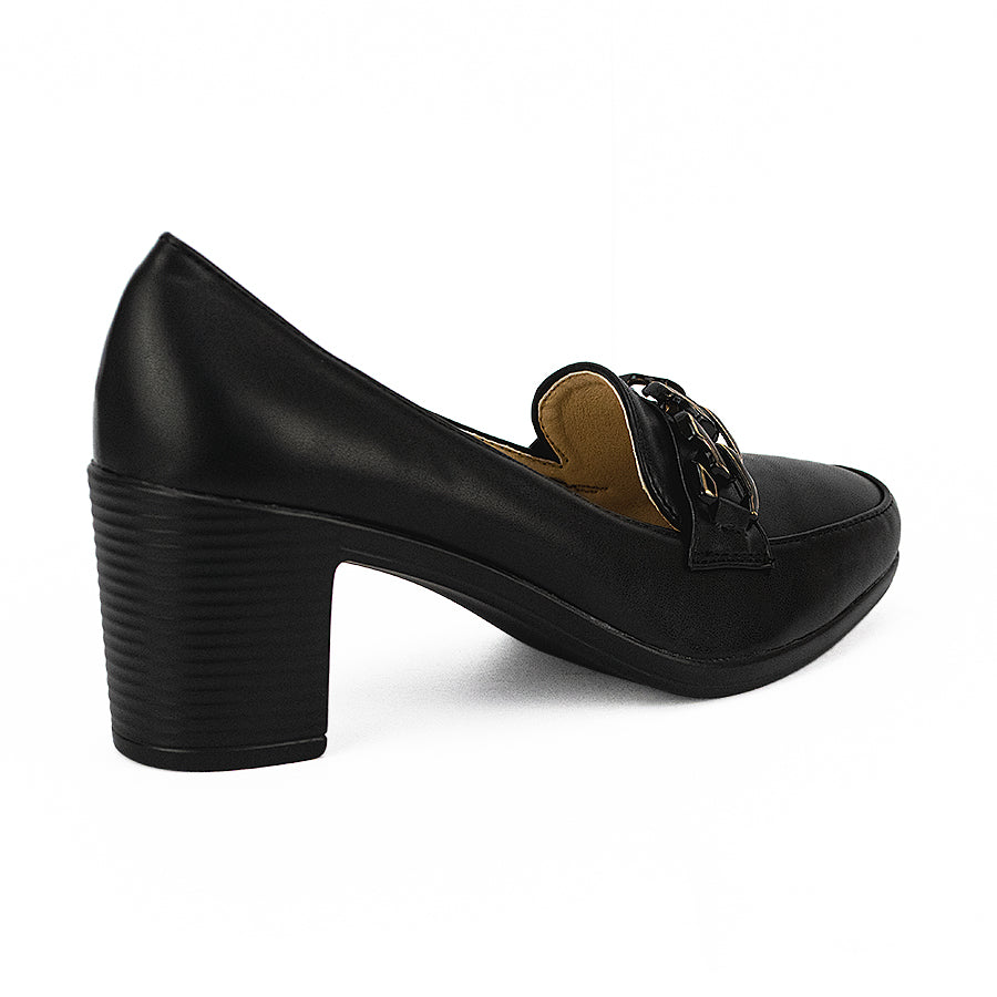 Mario D' Boro Women's College Pumps Lw 25455 Black/Beige C41-C44