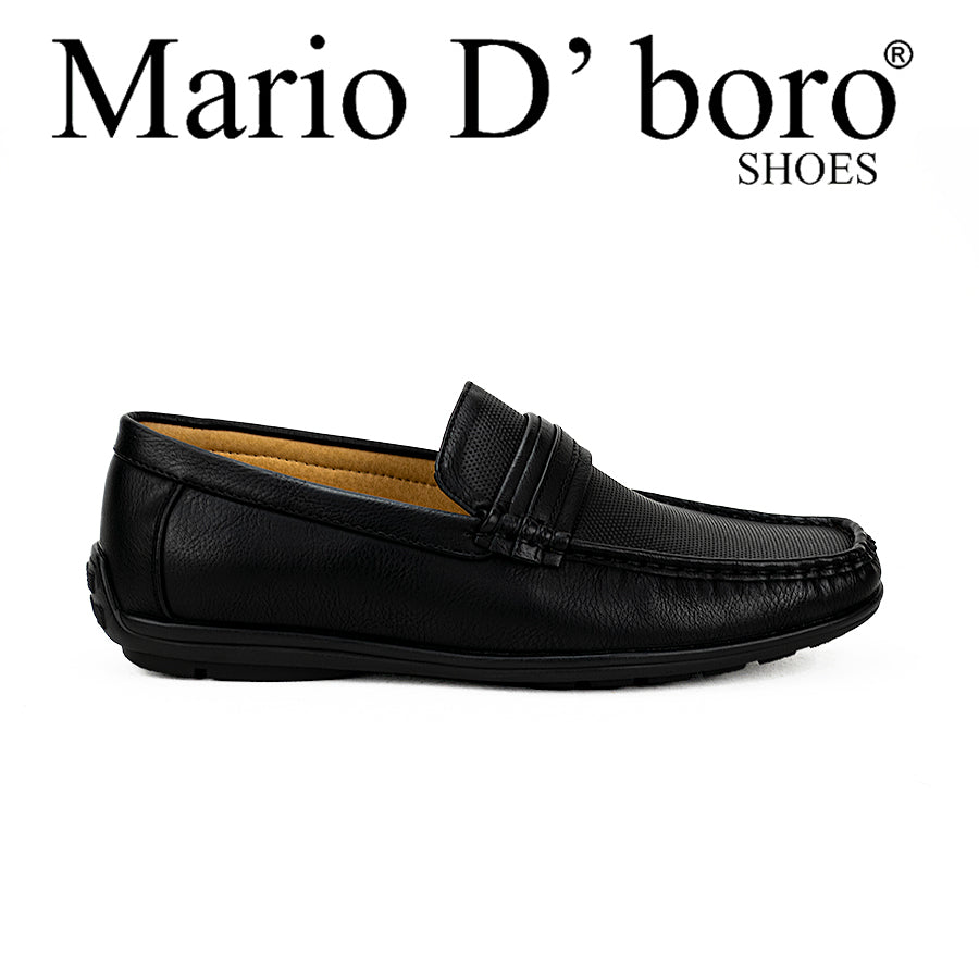 Mario D' Boro Men's Casual Shoes Mv 22414 Black