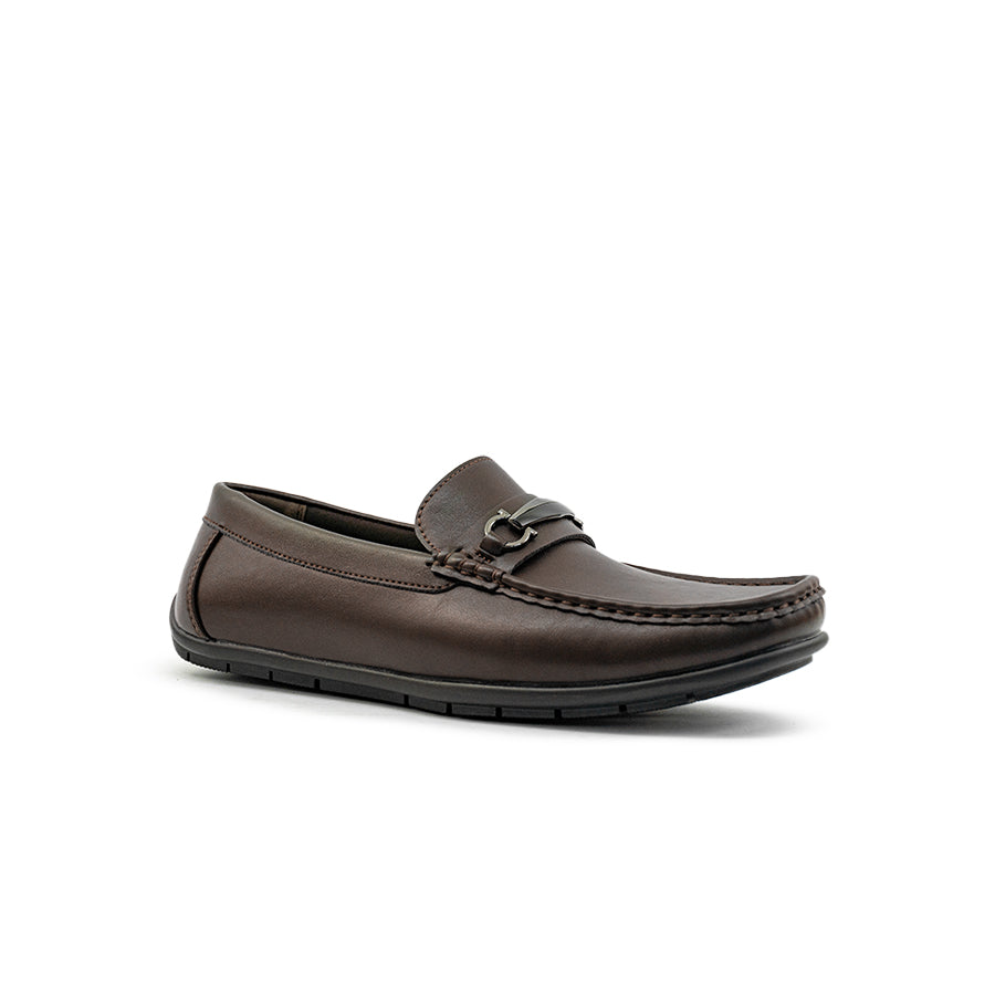 Mario D' boro Men's Casual Loafers MY 25935 - Black / VDark Brown C84