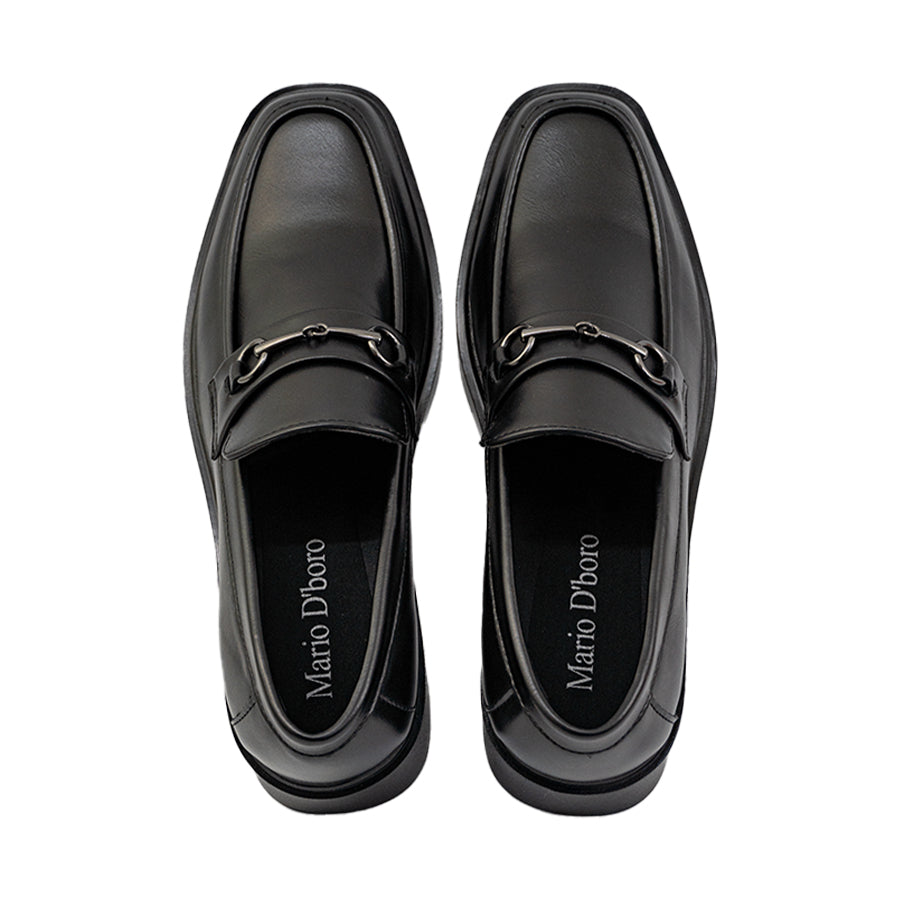 Mario D' boro Men's Formal Slip On MY 26673 - Black C82