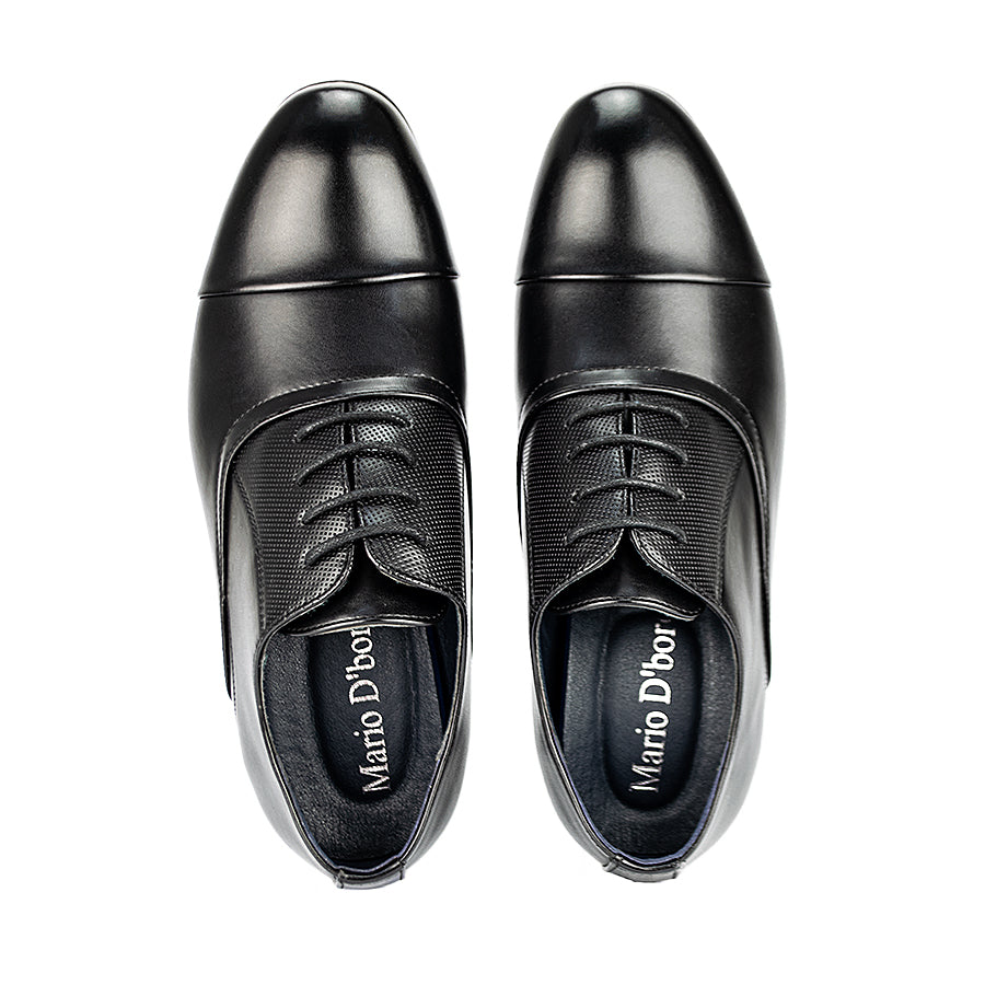Mario D' Boro Men's Formal With Lace Shoes MW 23778 Black