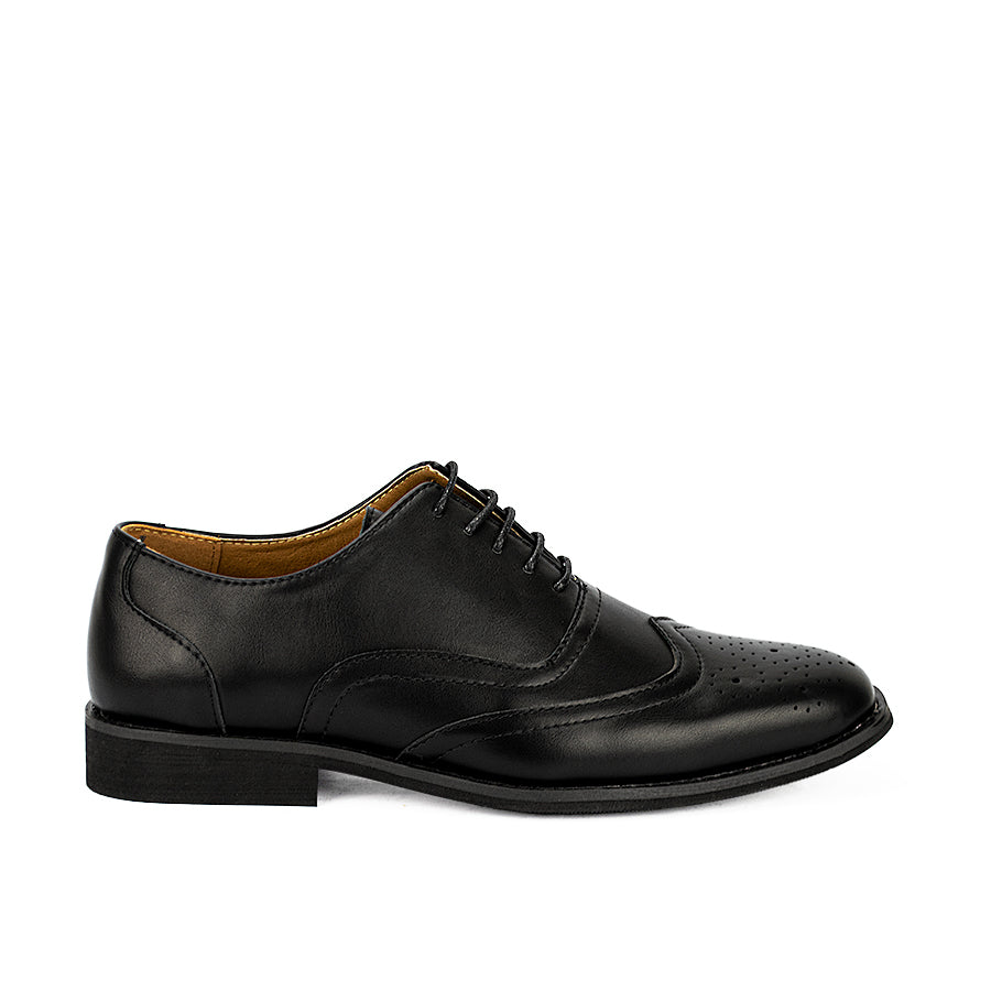 Mario D' Boro Men's Formal Shoes Mw 23051 Black/Dark Brown