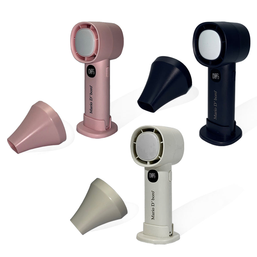 Mario D' Boro Portable Fan Blue/Pink/White