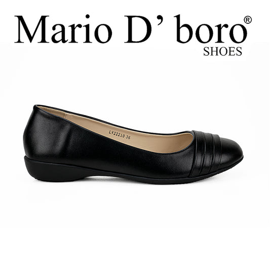 Mario D' Boro Women's Flat Shoes Lv 22210 Black