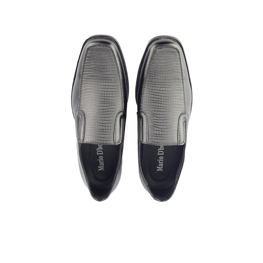 Mario D' Boro Men's Formal Slip On MX 24612 Black C50