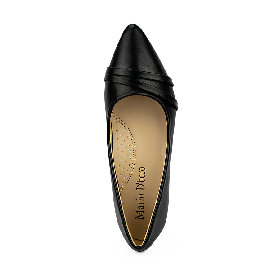 Mario D' Boro Women's Pumps Shoes Lv 22234 Black