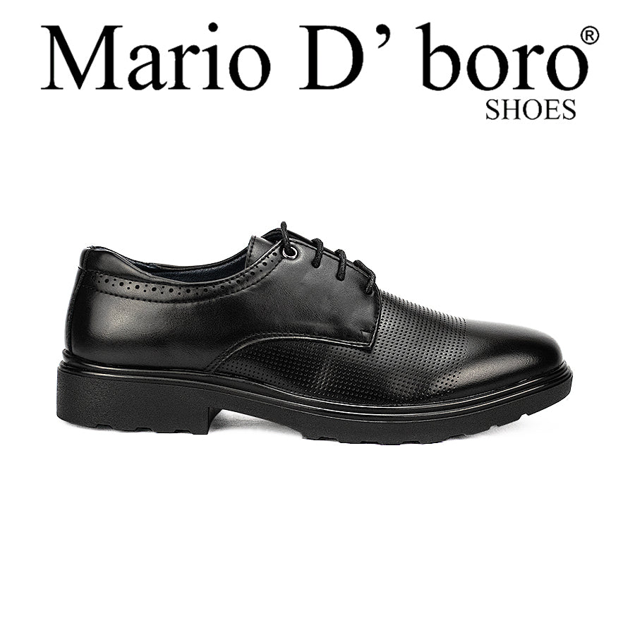 Mario D' Boro Men's Formal Shoes with Lace Mw 24442 Black C42