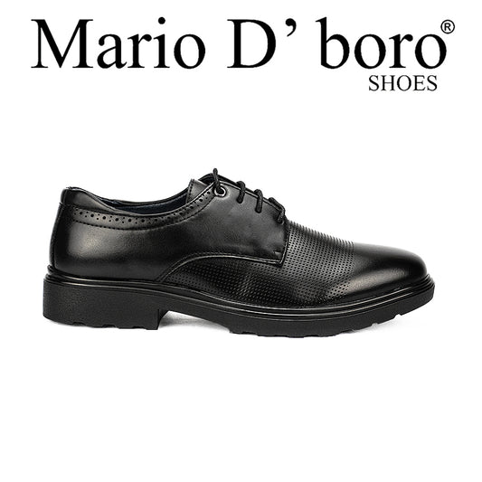 Mario D' Boro Men's Formal Shoes with Lace Mw 24442 Black C42